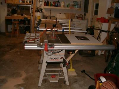 My Ridgid Table Saw